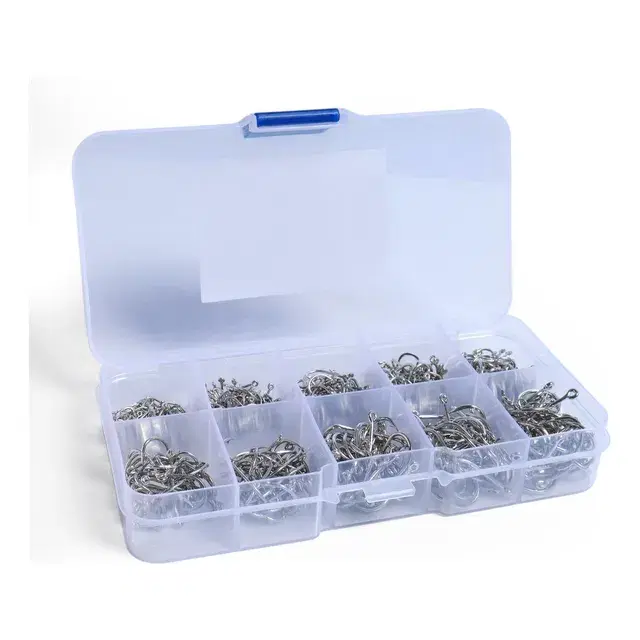 Deyu Kit 600 Anzóis Iseama #3 ao #12 com estojo