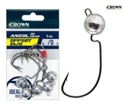 Crown Jig Head Offset EWG (5 peças)