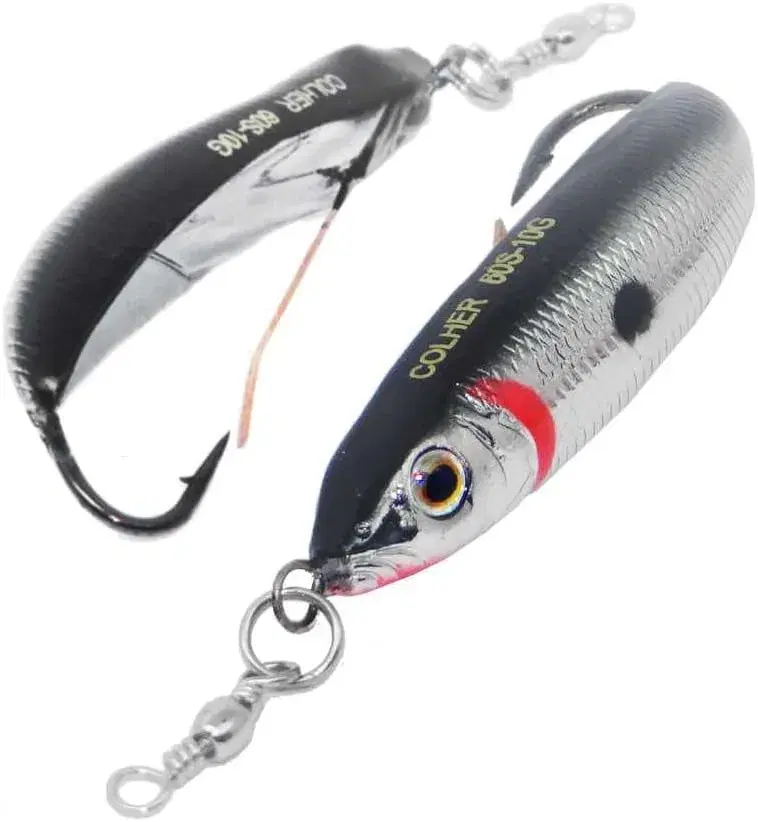 Isca colher Maruri 6 cm em acabamento cromado