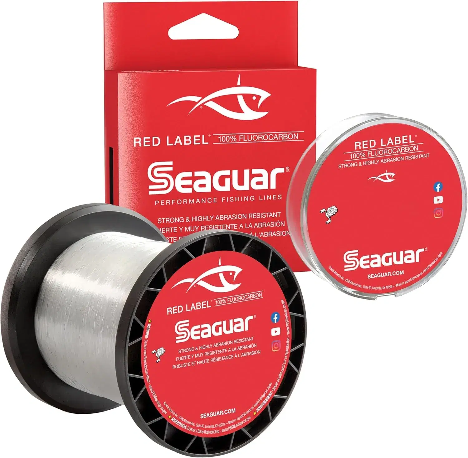 Seaguar Red Label 100% Fluorocarbono 200m
