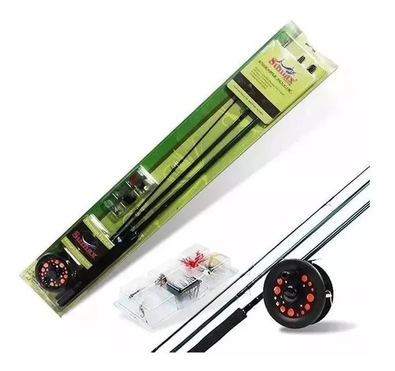 Kit Conjunto SUMAX Fly Fishing #5/6 vara carretel e linha