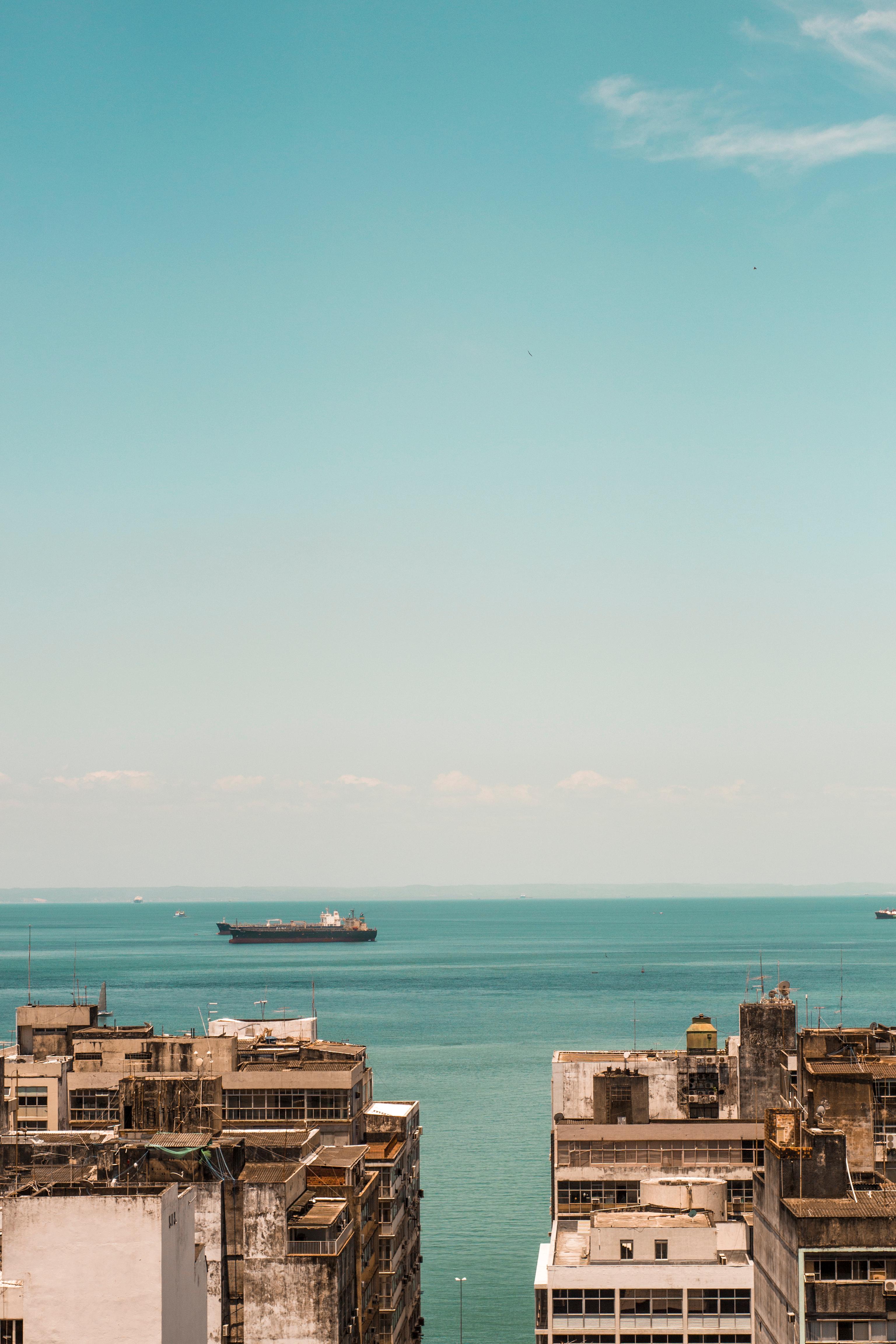 Vista panorâmica da Baía de Todos os Santos