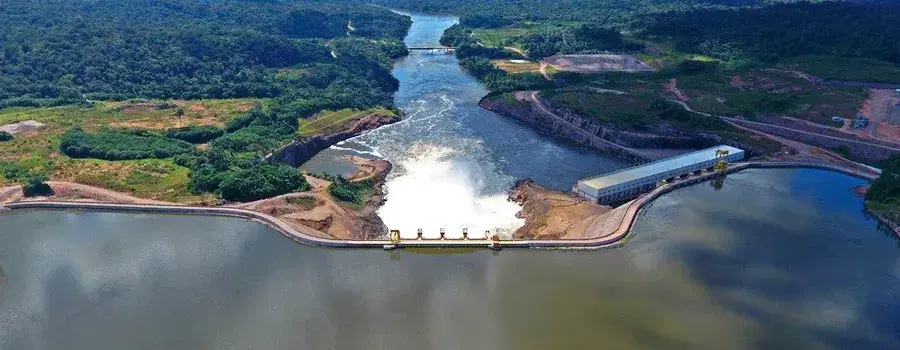 Represa Corumbá 3 em Goiás