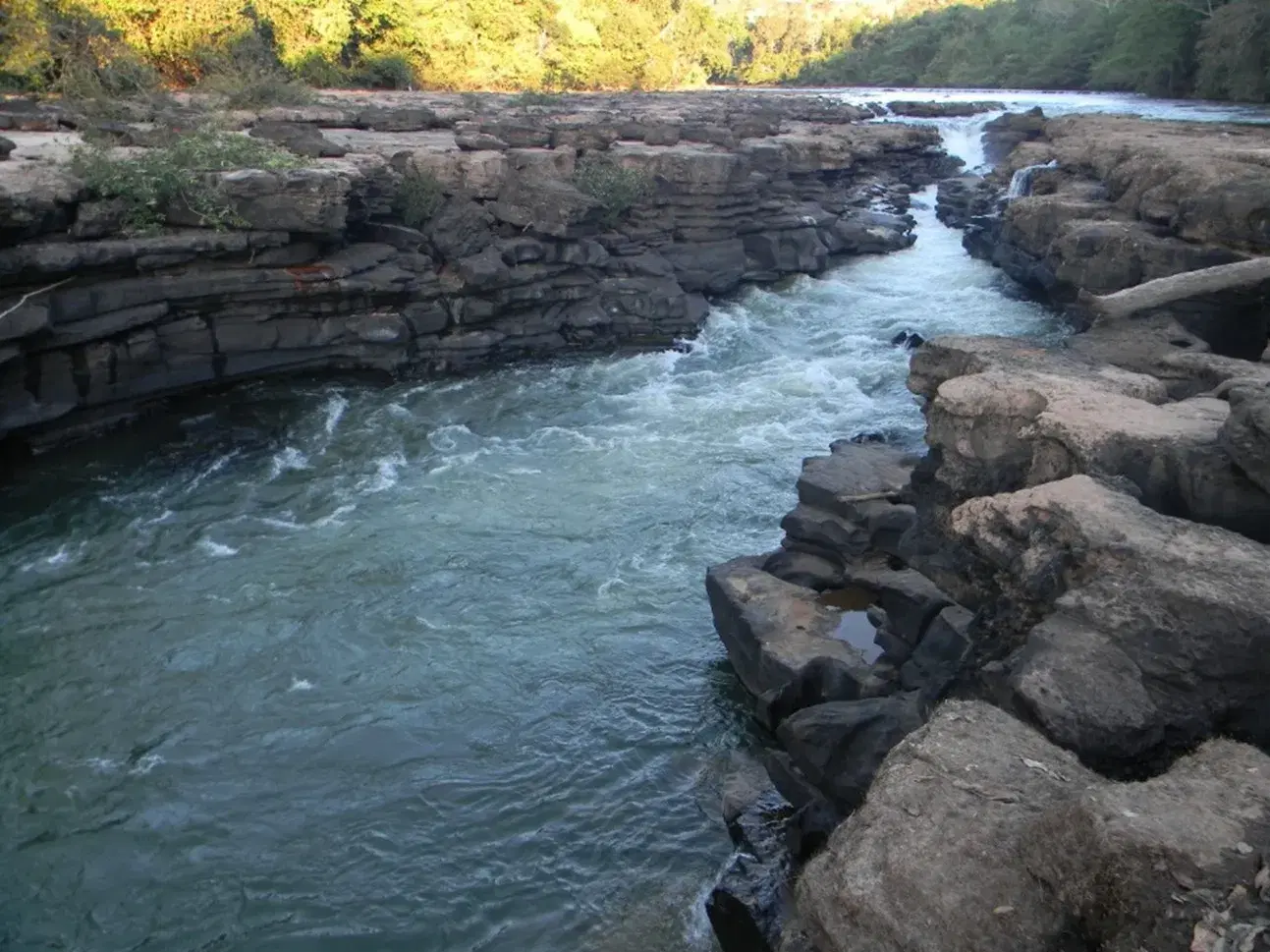 Rio do Peixe no noroeste goiano