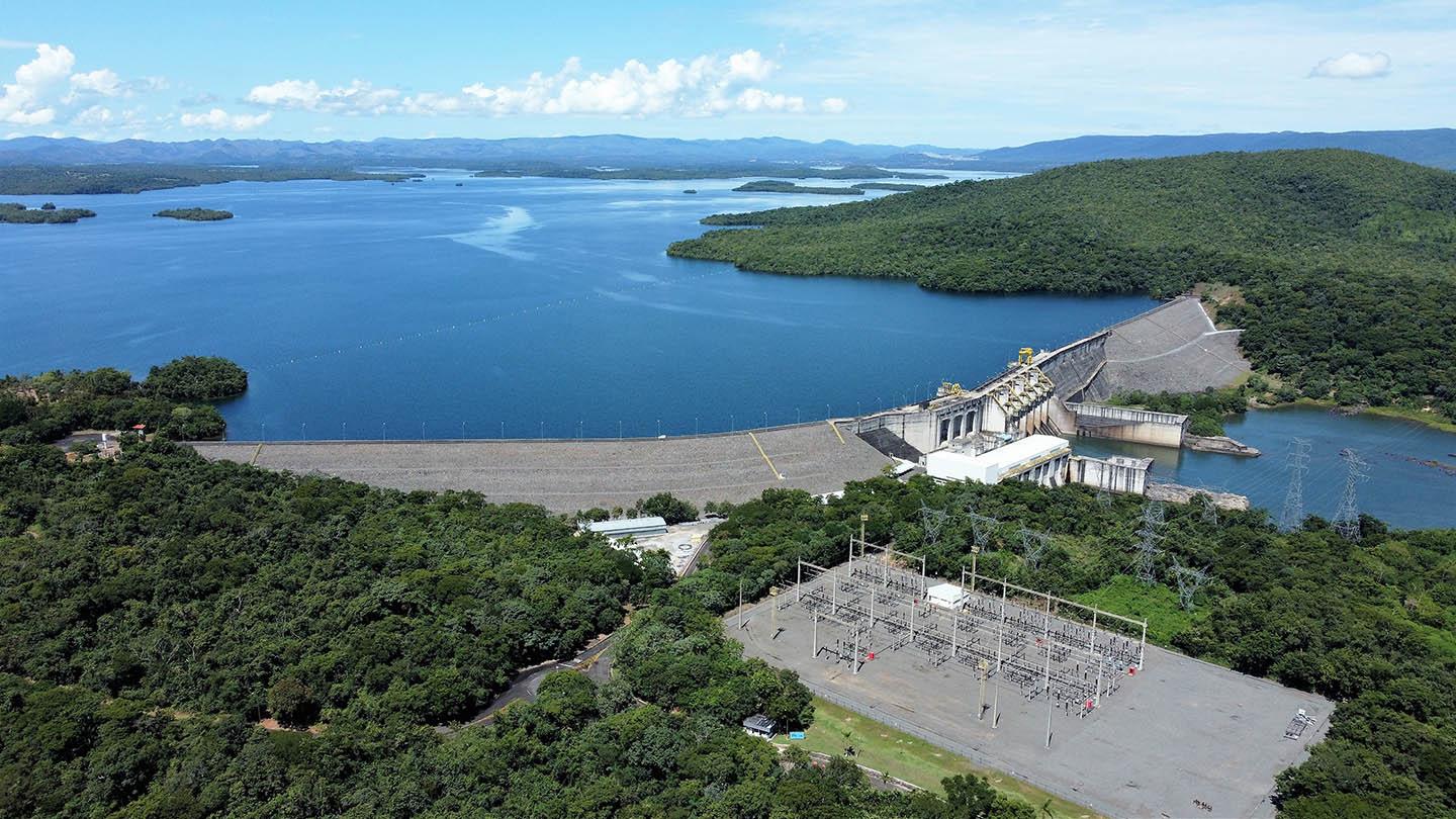 Represa Cana Brava em Goiás