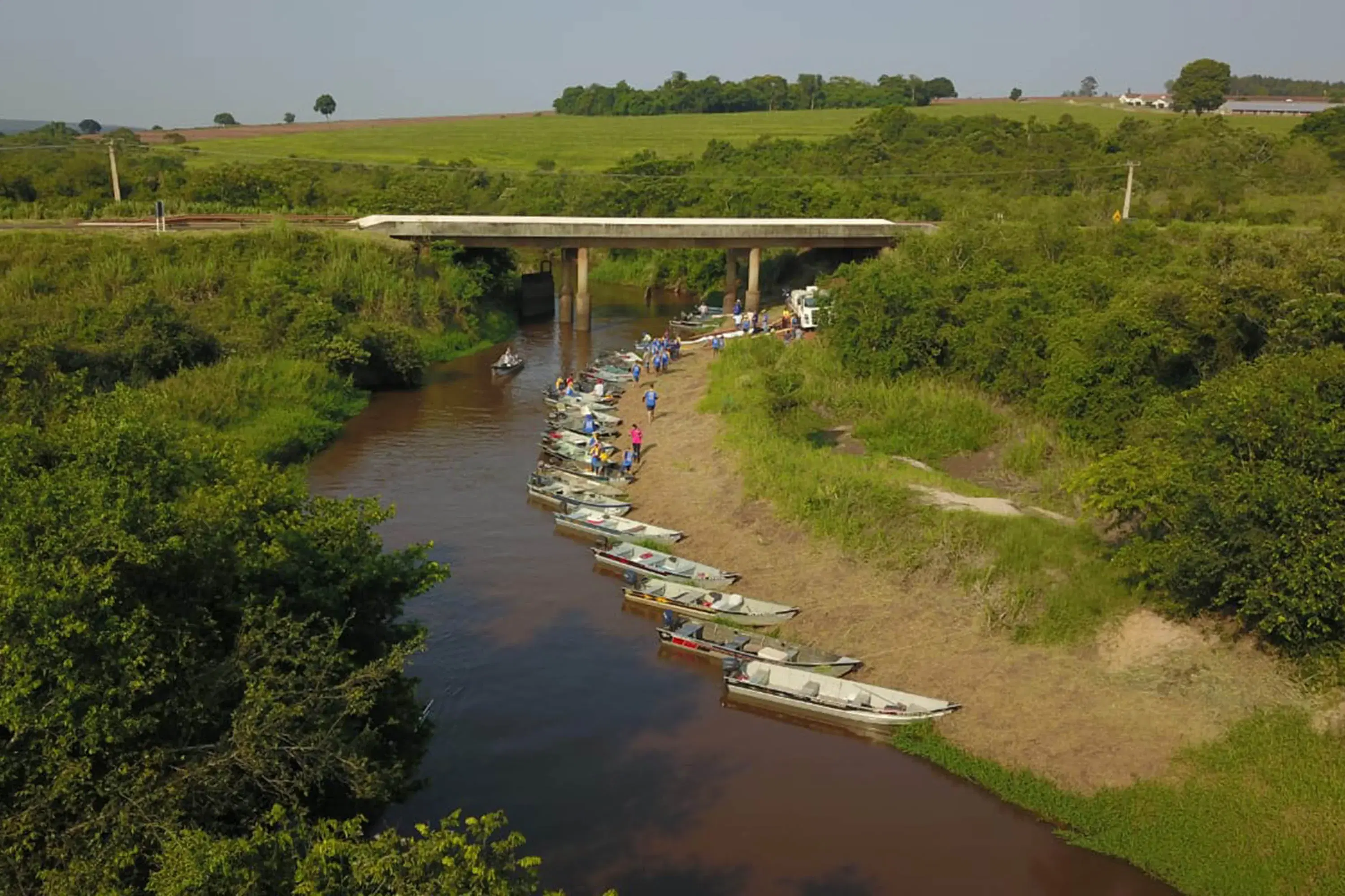 Rio Xambrê no noroeste paranaense