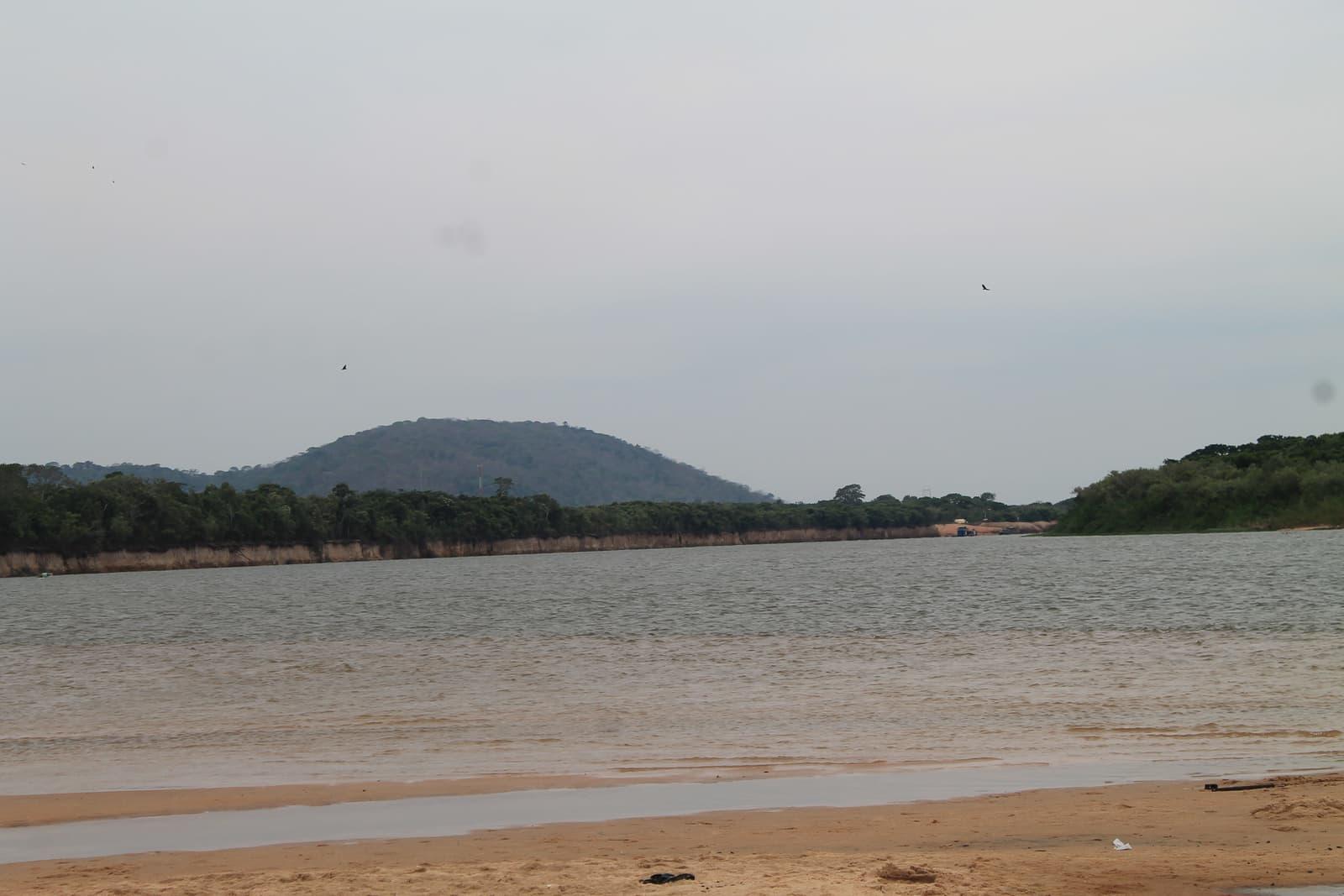 Rio Guaporé em Costa Marques (RO), Praia do Curralinho