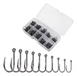 Minymix Kit 600 Anzóis Aço Carbono (3-12)