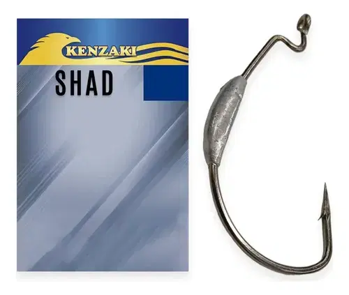 Anzol offset lastreado Kenzaki Shad 6/0