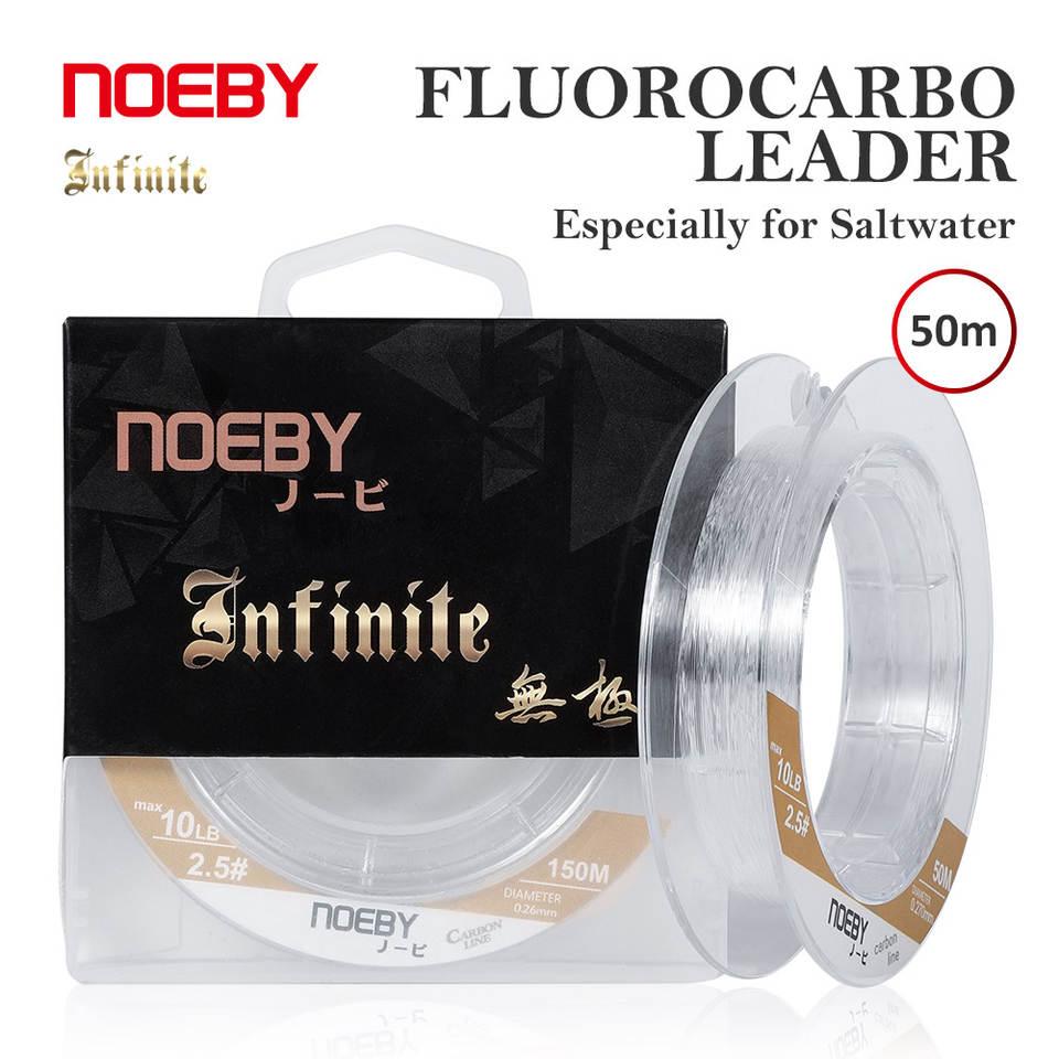 Carretel de linha Noeby Choque Líder Fluorocarbono