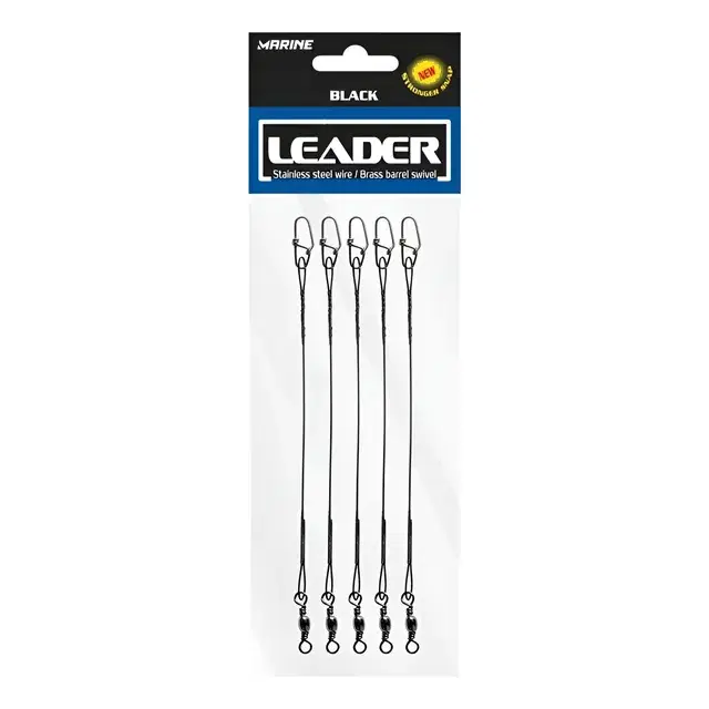 Marine Sports Castor Chicote Leader Empate Aço (6 unidades)