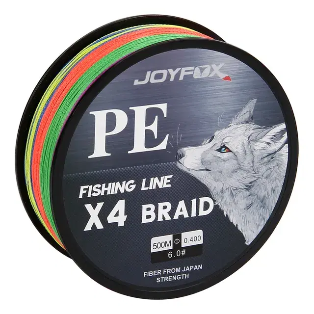 Joyfox Multifilamento 4 Fios 500m Multicolorida
