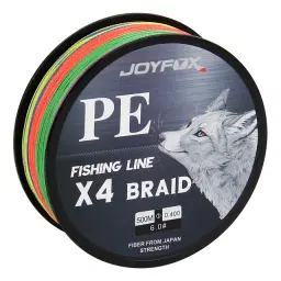 Joyfox Multifilamento 4 Fios Multicolorida