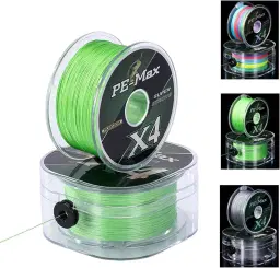 Genérica PE 4 Fios X4 300m/500m Verde Cinza