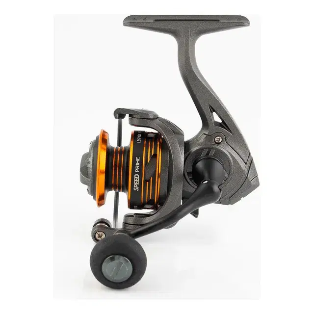 Molinete Albatroz Speedprime 800 ultralight 5 rolamentos grafite e dourado