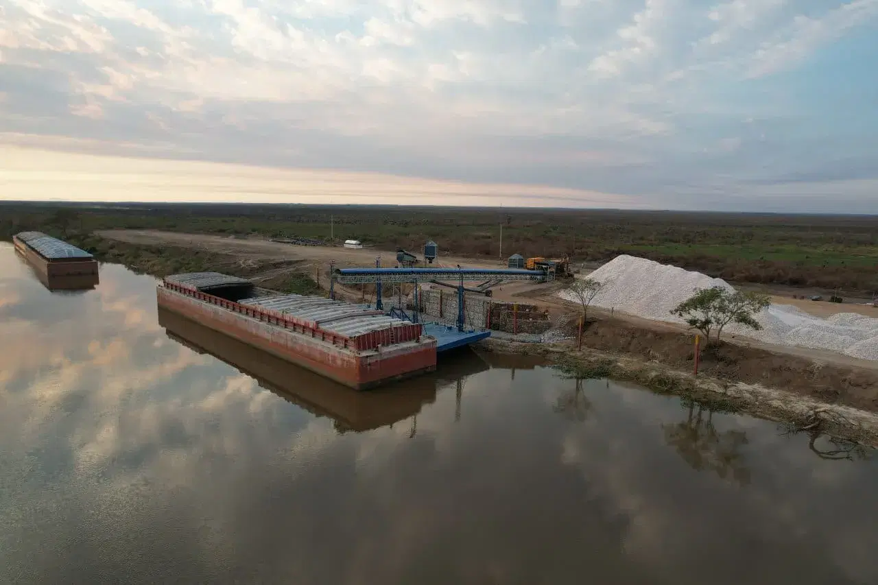 Rio Paraguai em Puerto Busch