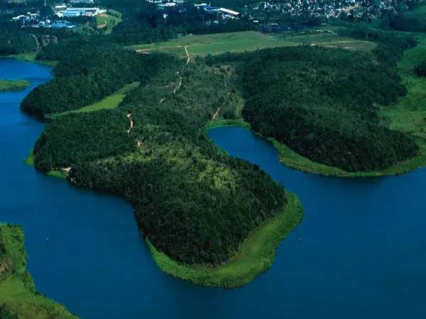 Lagoa do Juara, destino de pesca urbana na região metropolitana de Vitória, Espirito Santo