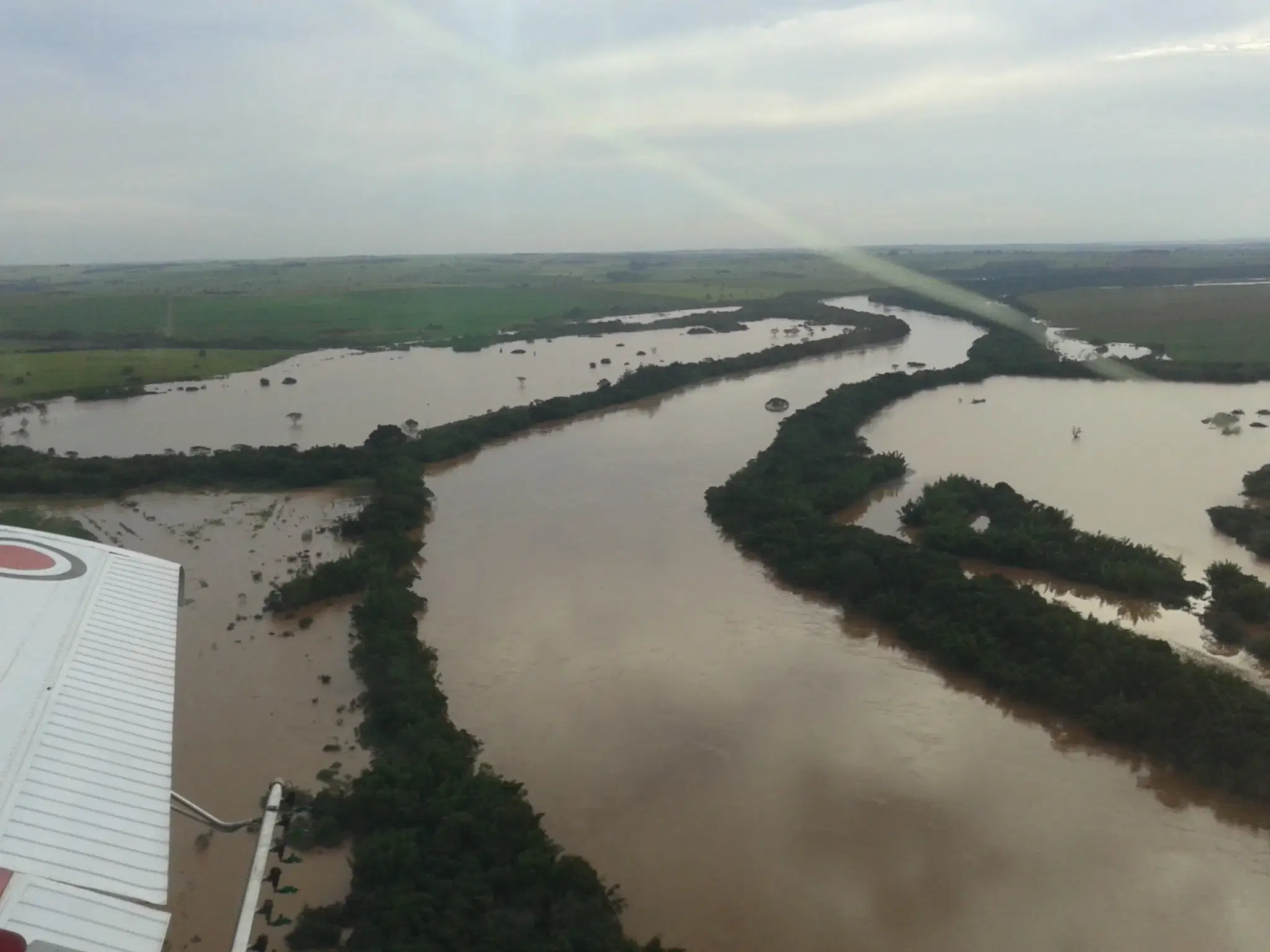Rio Iguaçu no trecho oeste paranaense
