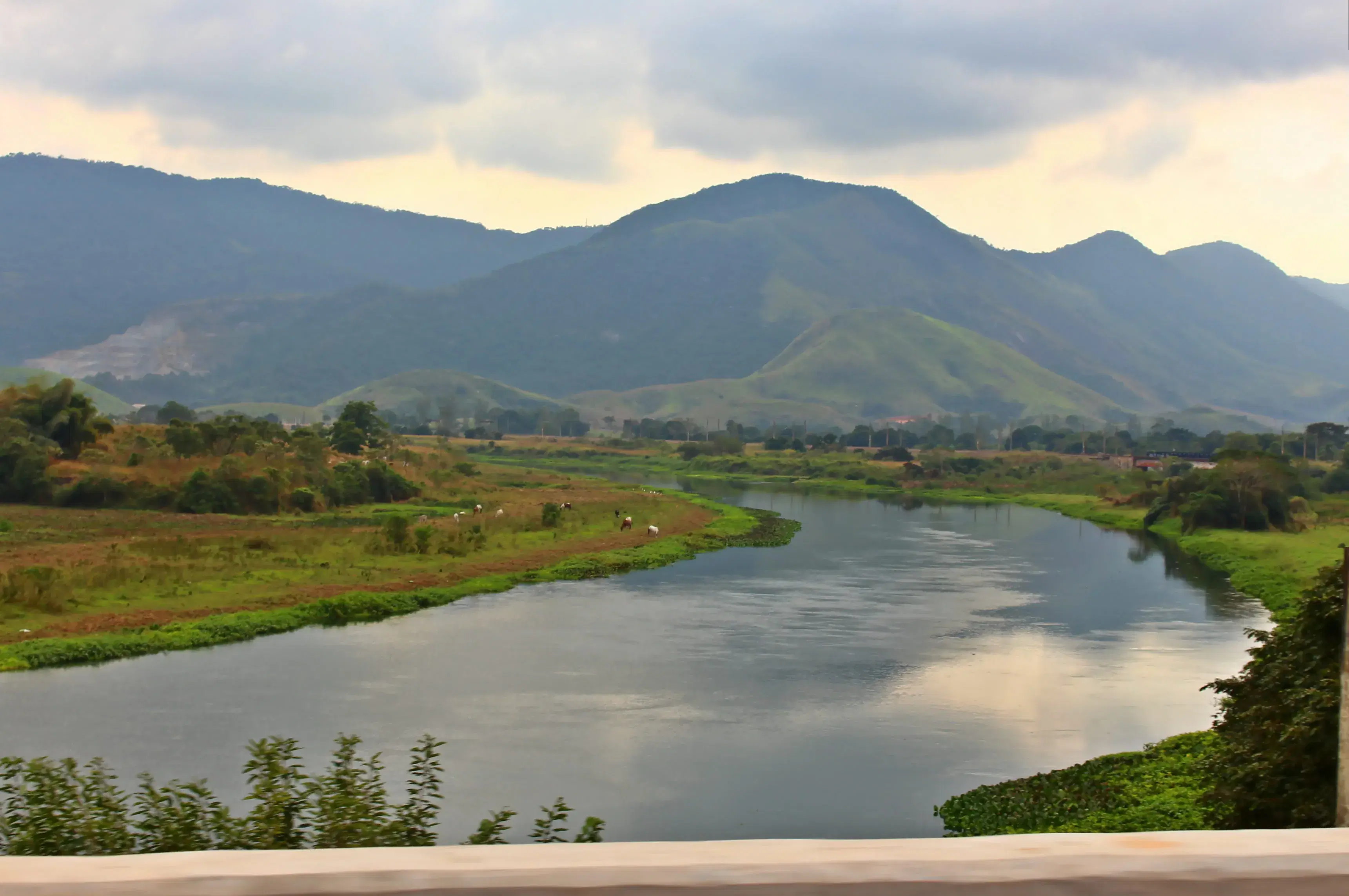 Rio Guandu no Rio de Janeiro