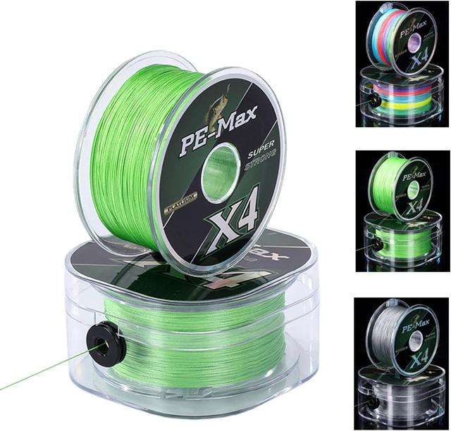 Genérica PE 4 Fios X4 300m/500m Verde Cinza