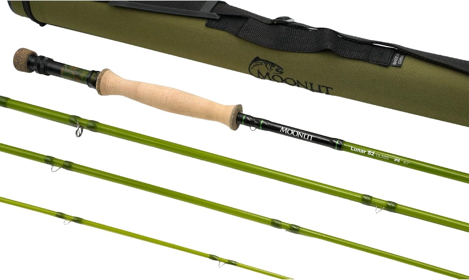 Moonlit Fly Fishing Lunar S2-Glass 6Wt 8'2"